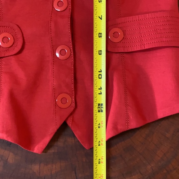 Red Corset Halter Top - Picture 12 of 16